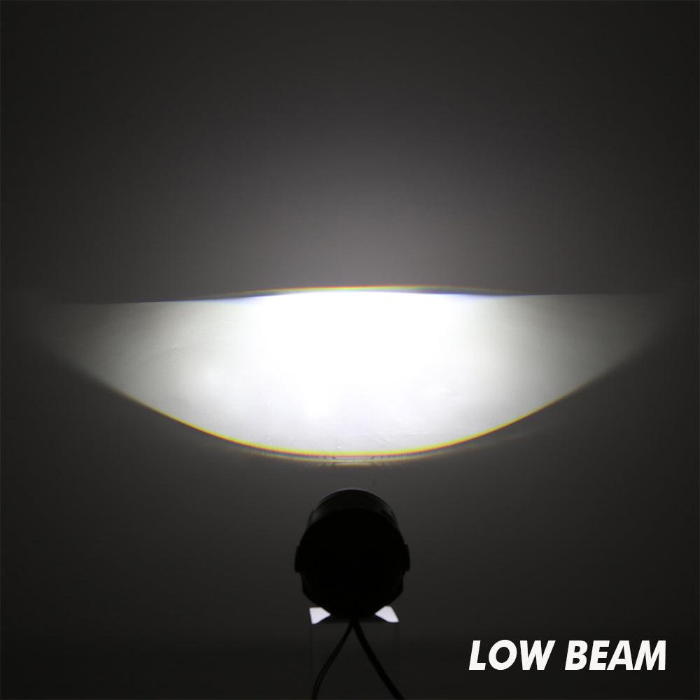 2 Inch 70W Bi-LED Projector Lens Fog Light 6000K Blue Film Lens For Toyota/Honda | 2 PCS/Set