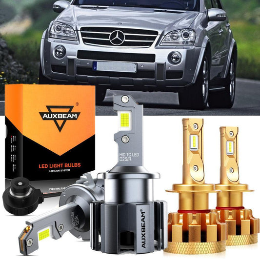 Para Mercedes-Benz ML63 AMG 2007 con faros HID, bombillas LED, haz alto y bajo