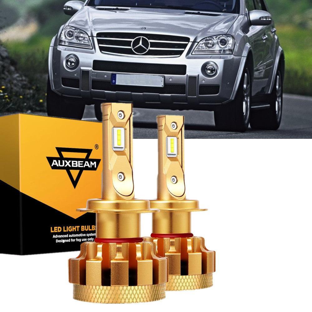 Para Mercedes-Benz ML63 AMG 2007-2015 con faros halógenos serie F-16 Plus bombillas LED Canbus integradas paquete de haz alto y bajo