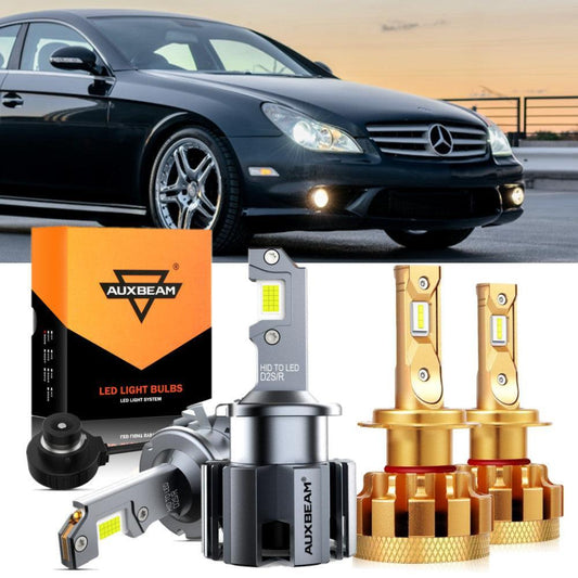 Para Mercedes-Benz CLS55 AMG 2006 con faros HID, bombillas LED, paquete de haz alto y bajo