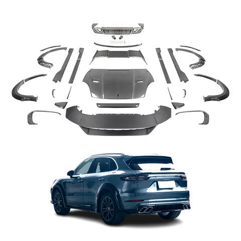 Nouveau Moulage En Carbone MSY Pour Porsche Cayenne 2018-2023