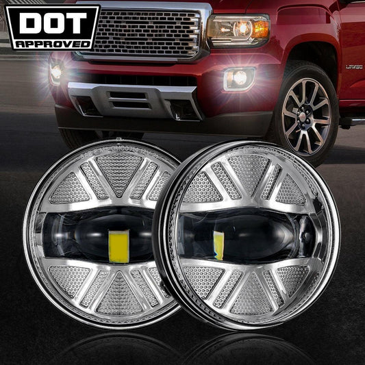 (2pcs/set) 48W LED Feux Brouillard DOT Pour GMC Sierra