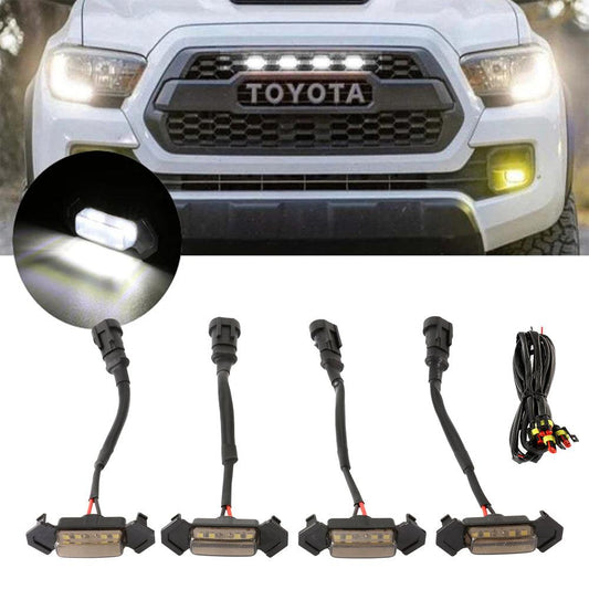 LED Grille Avant Lumière Blanche Retrofit Toyota Tacoma 2016-2021 TRD PRO