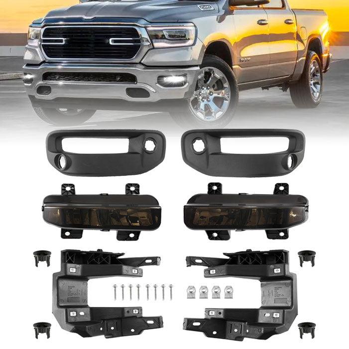 Jeu de Feux Anti-Brouillard LED Remplacement pour Dodge Ram 1500 2019 2020 2021 2022