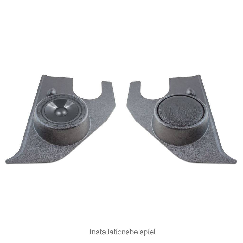 RETROSOUND Kickpanels for S-62 Speakers, Chevrolet Truck (1967-72), black