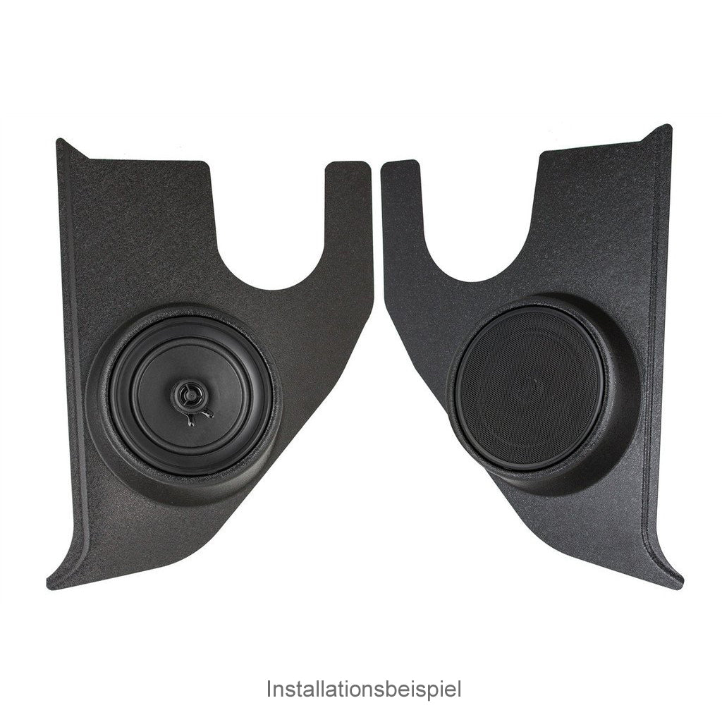 RETROSOUND Kickpanels for S-62 Speakers, Chevrolet Truck (1967-72), black