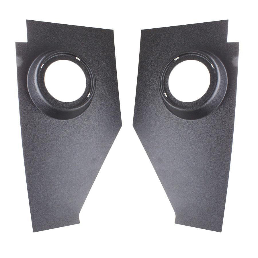 RETROSOUND Kickpanels without S-62 Speakers, Chevrolet Truck (1947-53), black