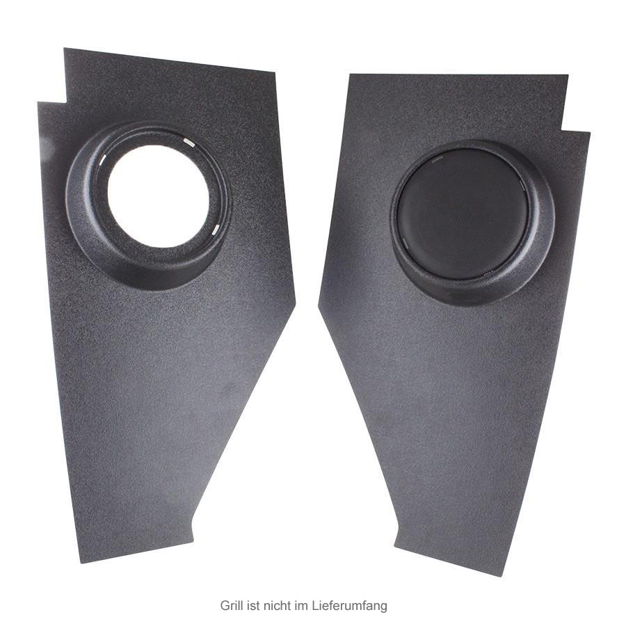 RETROSOUND Kickpanels without S-62 Speakers, Chevrolet Truck (1947-53), black