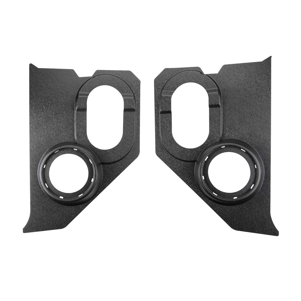 RETROSOUND Kickpanels without S-62 Speakers, Chevrolet Truck (1960-66), black