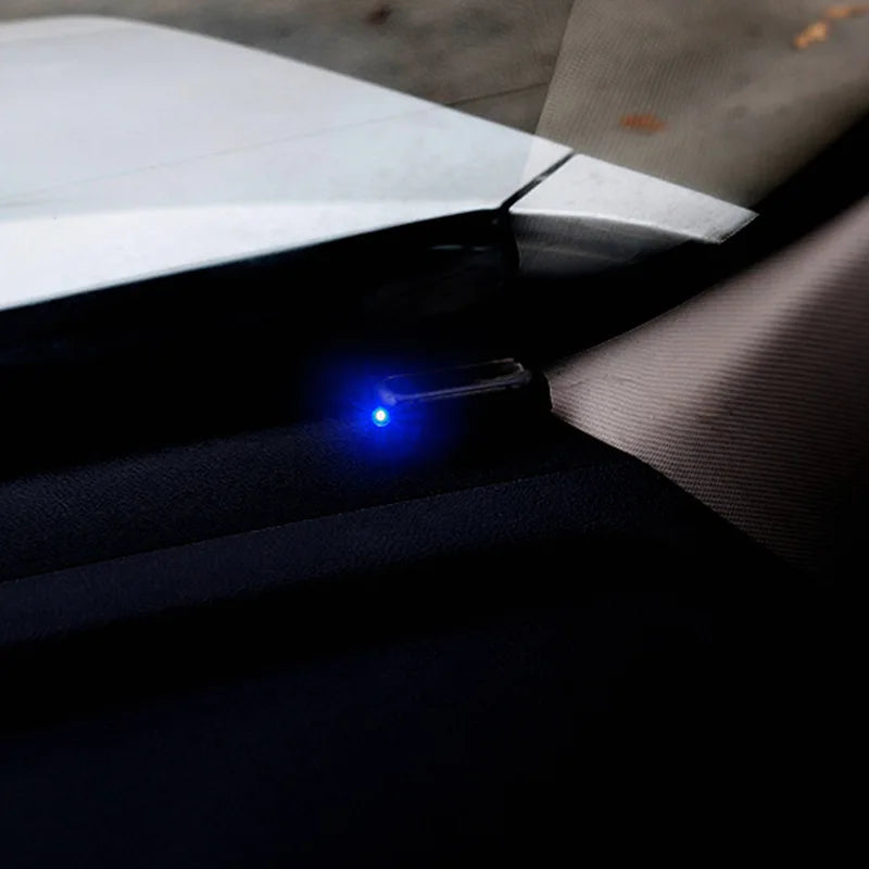 1Pcs Car Fake Security Light Solar Powered Simulated Dummy Alarm Wireless Warning Anti Theft Caution Lamp LED Flashing Imitation