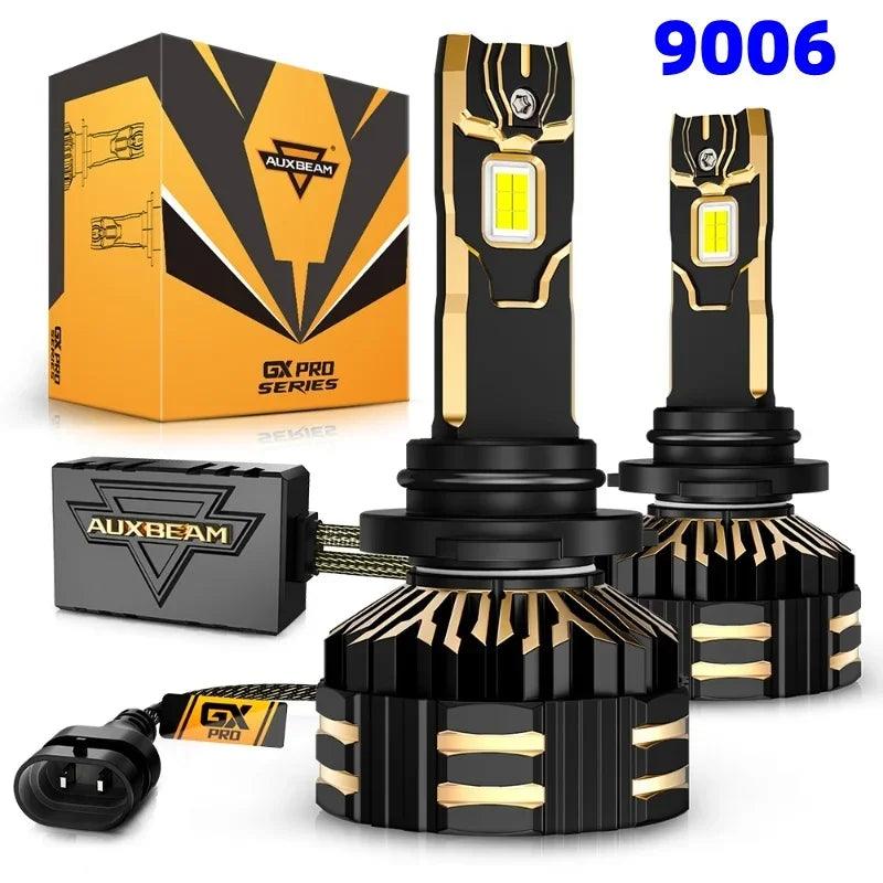 AUXBEAM GX-PRO Series 35000LM 190W 6500K Cool White Led Headlight Bulbs 9005/9006/9012/H4/H7/H11