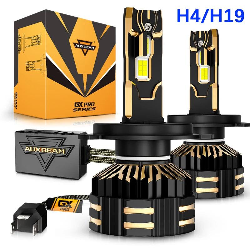 AUXBEAM GX-PRO Series 35000LM 190W 6500K Cool White Led Headlight Bulbs 9005/9006/9012/H4/H7/H11