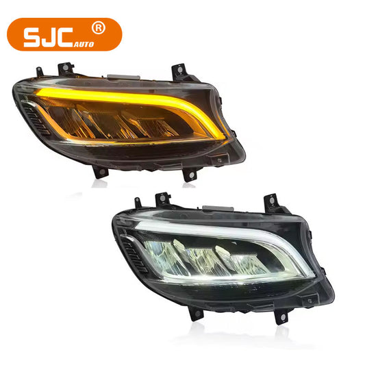 SJC Car Accessories Phares LED Mercedes Benz SPRINTER 2019
