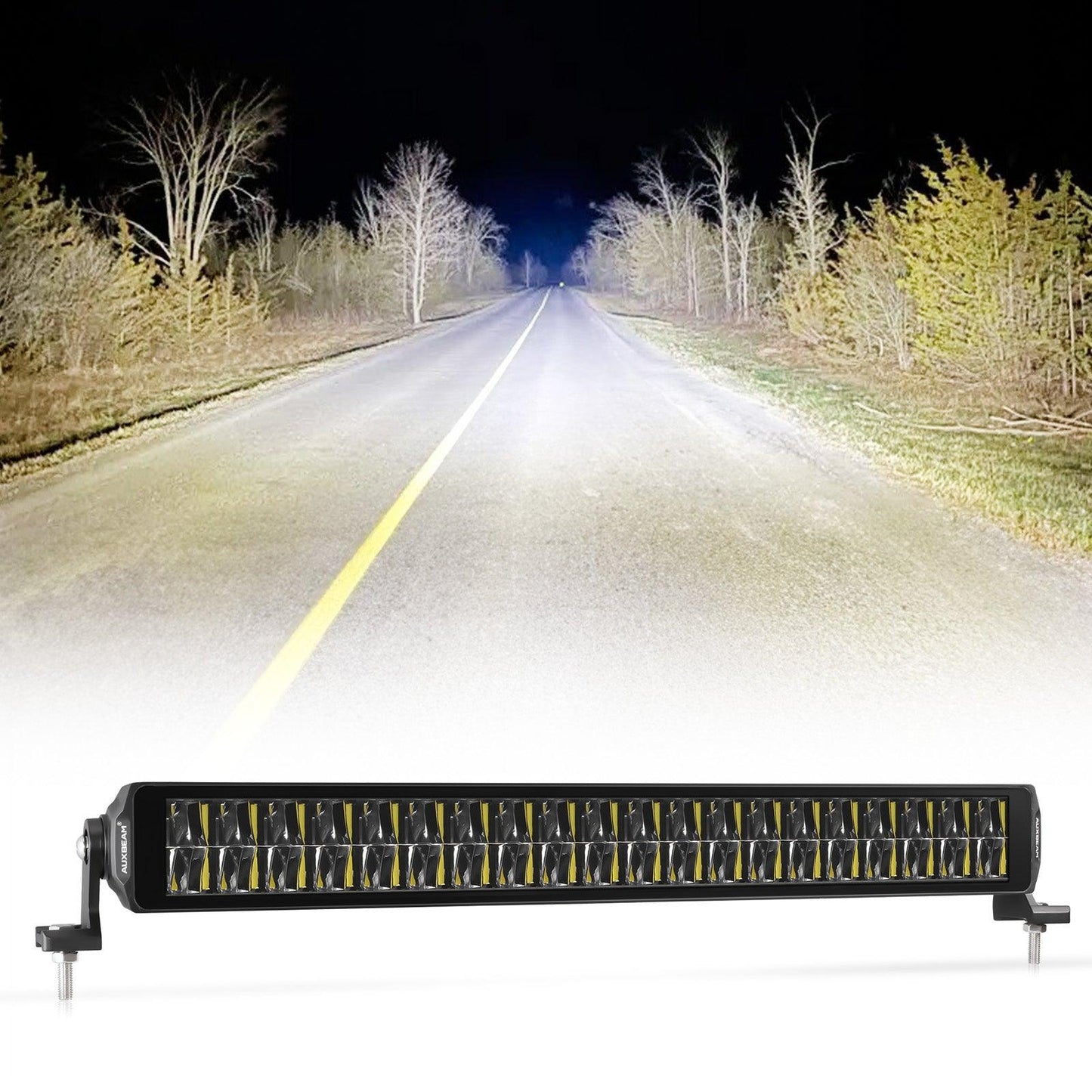 SP-basic Series 12 Inch/22 Inch/32 Inch/42 Inch/52 Inch Double Row Off Road LED Light Bar Without Amber&White DRL