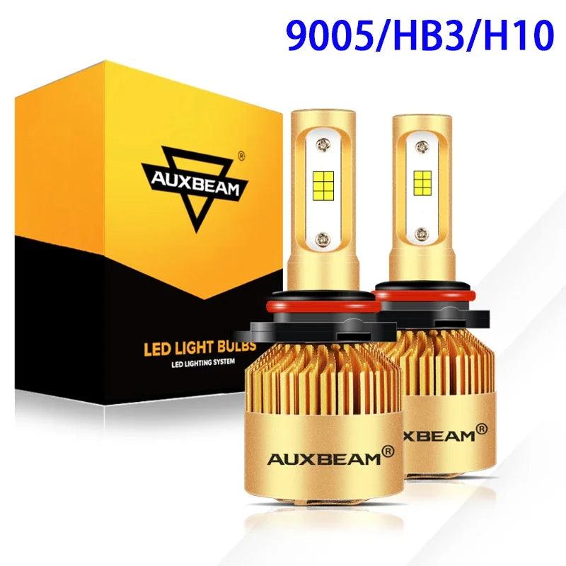 AUXBEAM 1pair 72W 10000LM Car LED HeadLight Bulbs Fog Light H7/H8/H9/H11/9005/9006