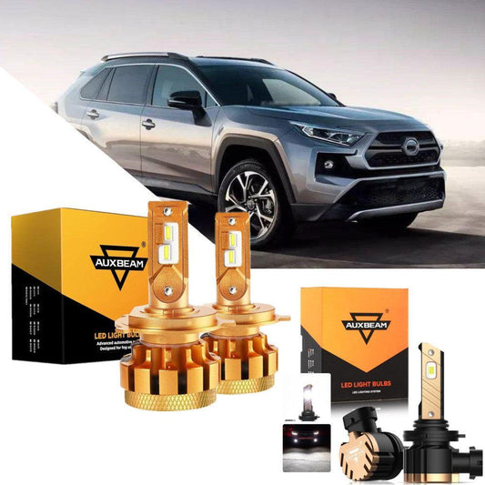 Para Toyota RAV4 F-16 Plus Series 2004 Canbus incorporado grado automotriz 14000LM bombillas LED paquete de haz alto y bajo