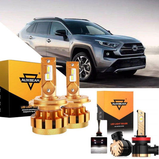 Para Toyota RAV4 F-16 Plus Series 2005 Canbus incorporado grado automotriz 14000LM bombillas LED paquete de haz alto y bajo