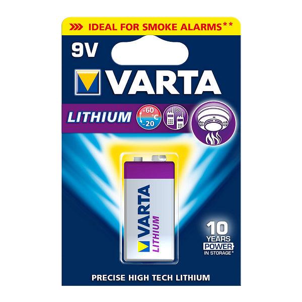 9V battery VARTA Lithium PRO, 1 pc - SPEED LIGHT