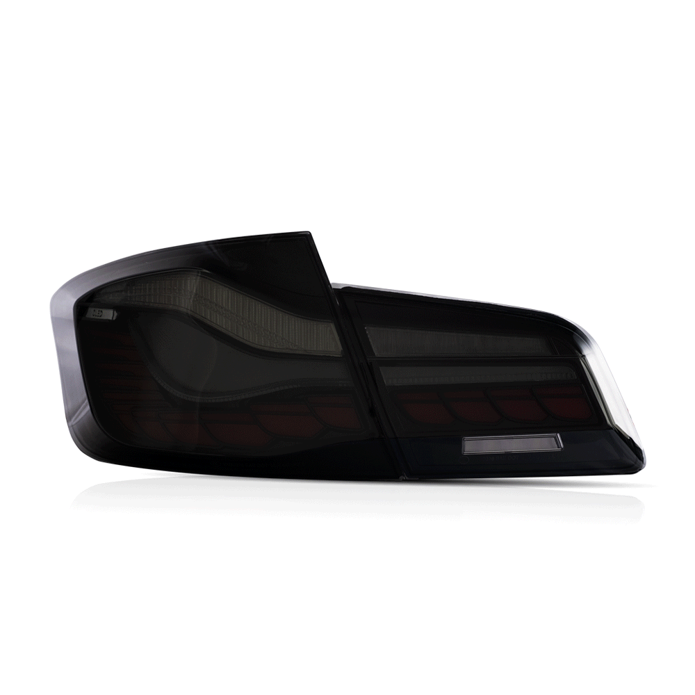 LED Tail Lights Assembly With Dynamic Welcome Light [CS Style] For 2011-2017 BMW 5 Series M5 6th Gen (F10 F18)