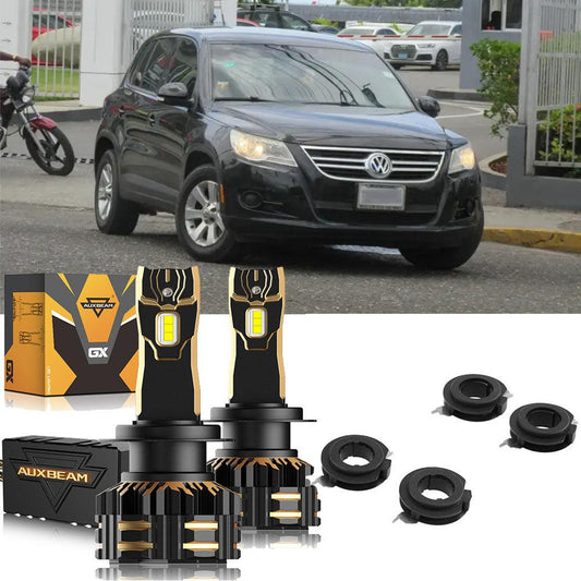 For 2007-2011 Volkswagen Tiguan 1 (5N) H7 LED Headlight Bulbs 