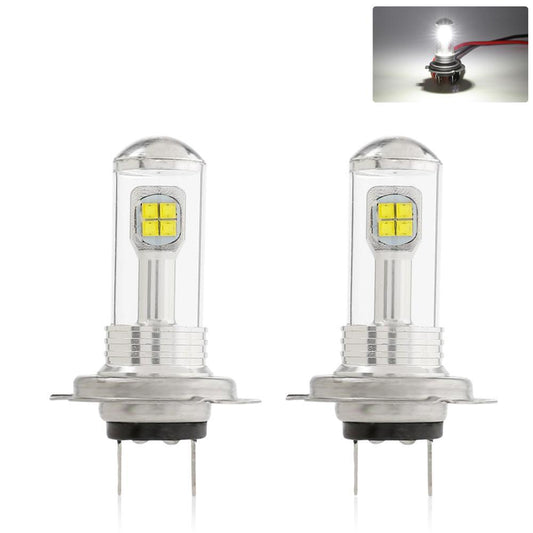 (2pcs/set) H7 SMD 20W 7000LM Natural White Led Fog Light Bulbs