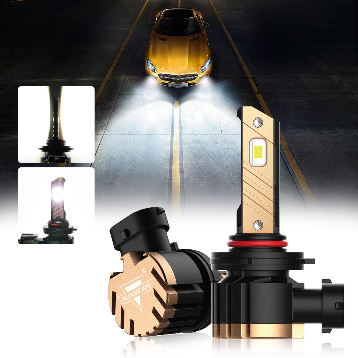 For 2007-2009 Jeep Wrangler H13 LED Headlight Bulbs