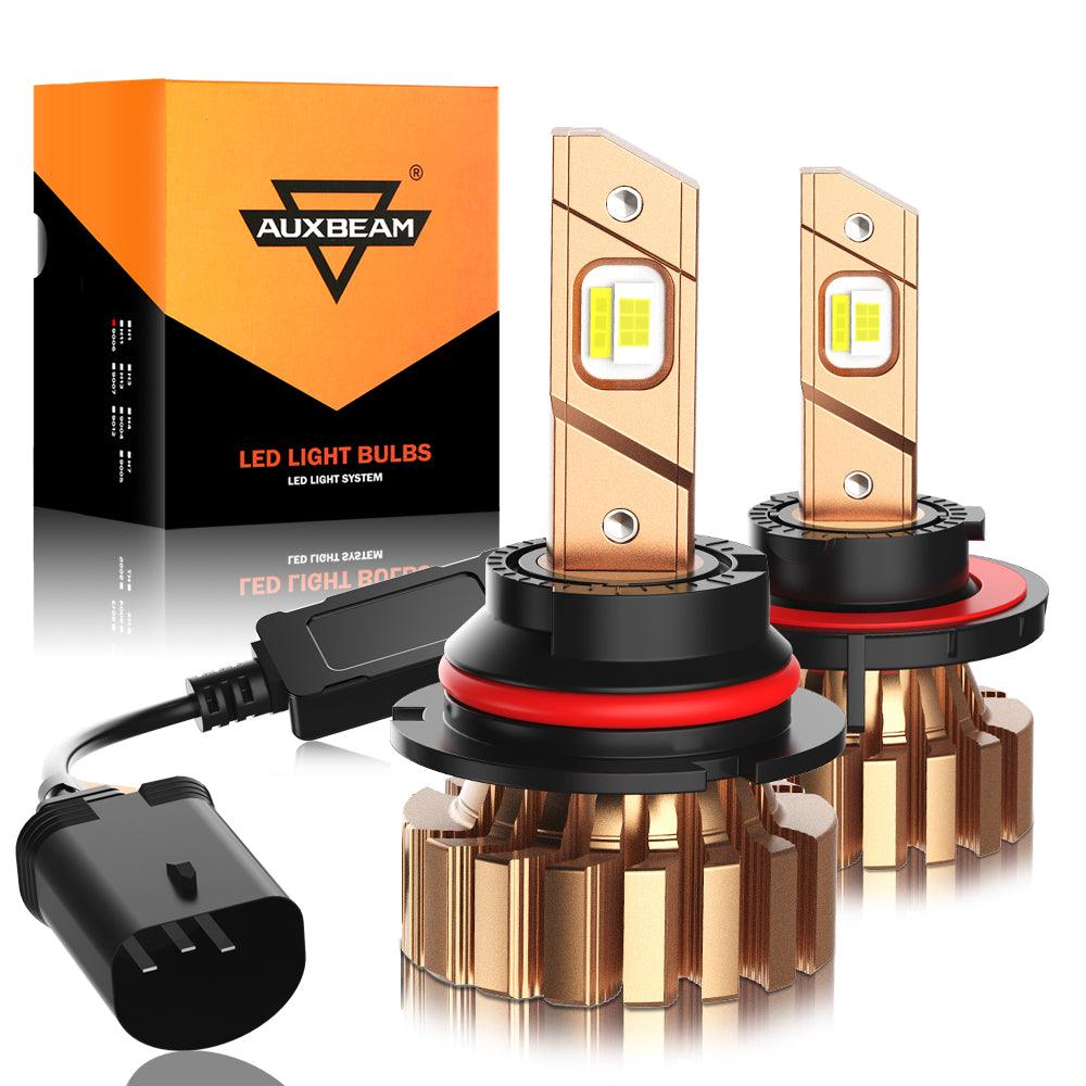 Bombillas para faros delanteros LED sin ventilador serie X60 4000LM 44W 6500K blanco frío 
