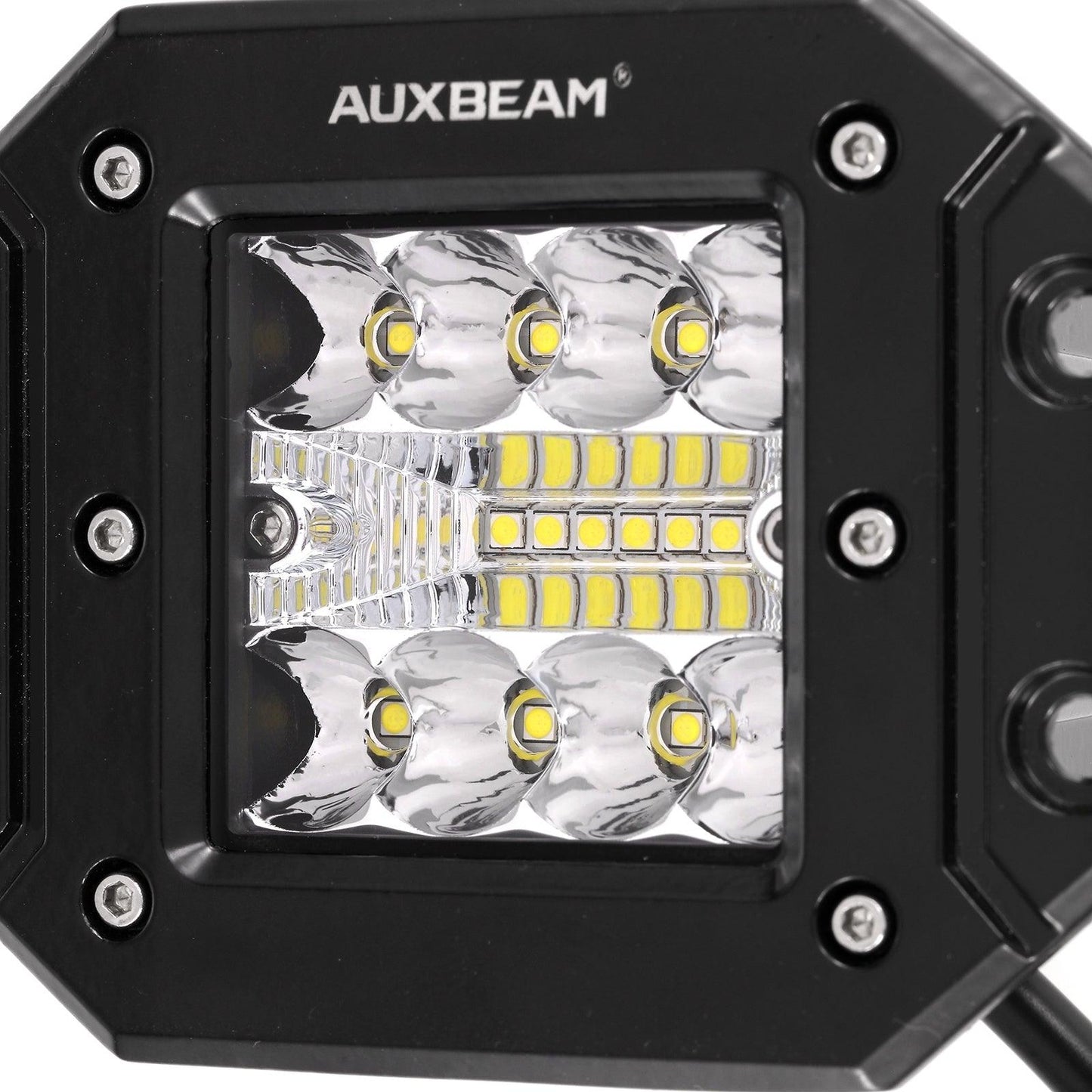(2pcs/set) 3 Pouces LED Pods Lumière Faisceau Spot avec 2-Câbles pour Camion Jeep SUV Offroad 4x4
