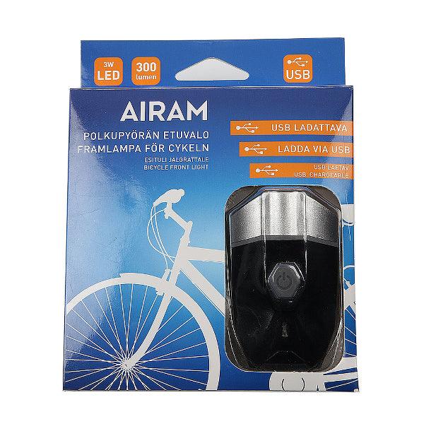 Bicycle lamp Airam 3W, 300 lm - SPEED LIGHT
