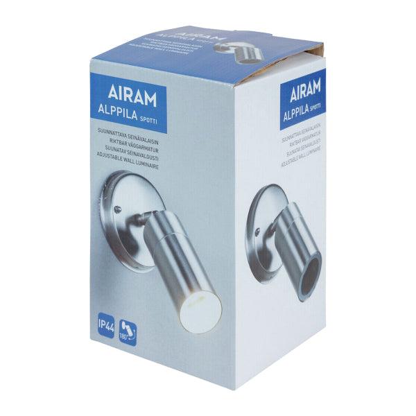 Wall lamp Airam Alppila 1S, Adjustable, GU10 - SPEED LIGHT
