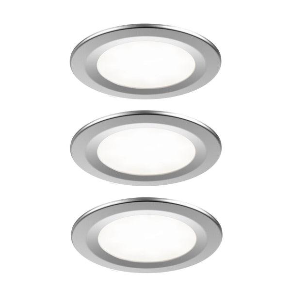 Downlight set Airam Auri, IP20 / 9W, 3 pcs - SPEED LIGHT