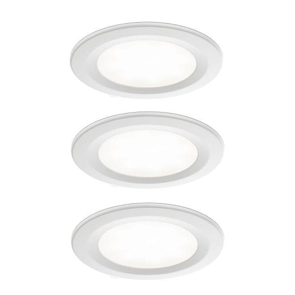 Downlight set Airam Auri, IP20 / 9W, 3 pcs - SPEED LIGHT