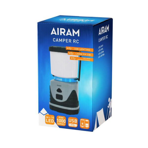 LED lantern Airam Camper RC, 1000 lm - SPEED LIGHT