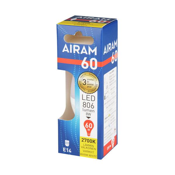 LED lamp Airam E14 Candle, 2700K - SPEED LIGHT