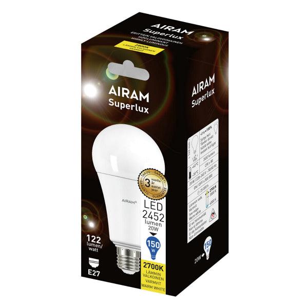 LED lamp Airam E27, 2700K - SPEED LIGHT