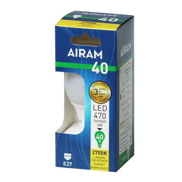 LED lamp Airam E27, 2700K - SPEED LIGHT