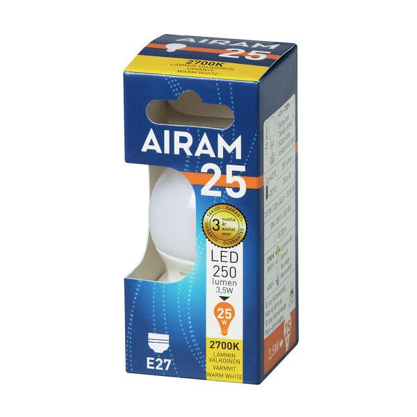 LED lamp Airam E27 Small, 2700K - SPEED LIGHT
