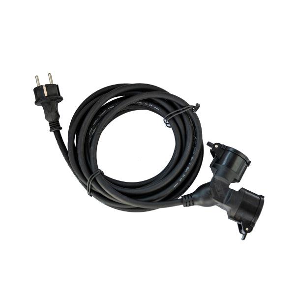 Extension cable Airam 2-OS, 5 m / IP44 - SPEED LIGHT
