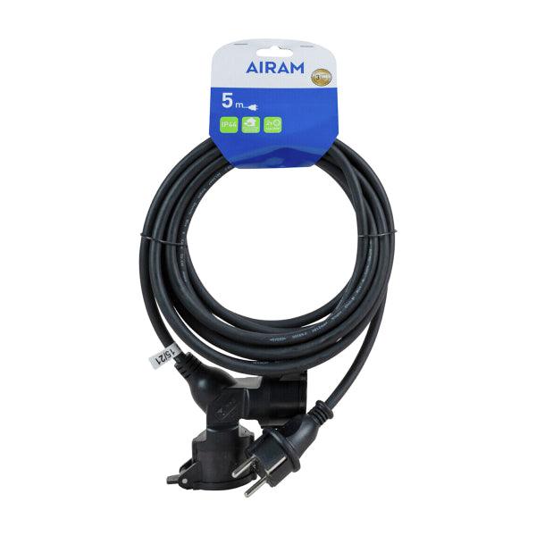 Extension cable Airam 2-OS, 5 m / IP44 - SPEED LIGHT