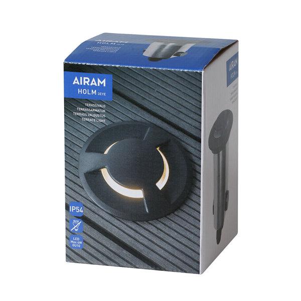 Balcony lighting Airam Holm 3Eye, GU10 - SPEED LIGHT