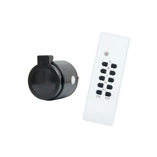 Airam remote control plug set, IP44 / Max. 3600W - SPEED LIGHT