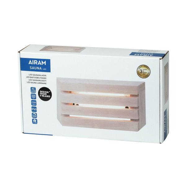 Wall lamp Airam Saunaled Hor, 500 lm - SPEED LIGHT