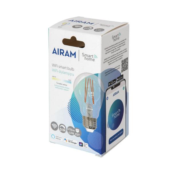 LED lamp Airam Smart E27 TW, 4.5 W - SPEED LIGHT