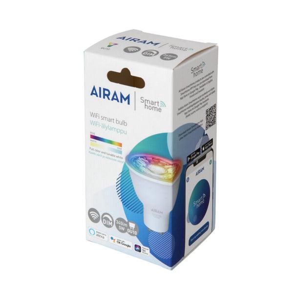 LED-Spotlight Airam Smart GU10 PAR16 RGB/TW - 5 W / 400 lm / 36° - SPEED LIGHT