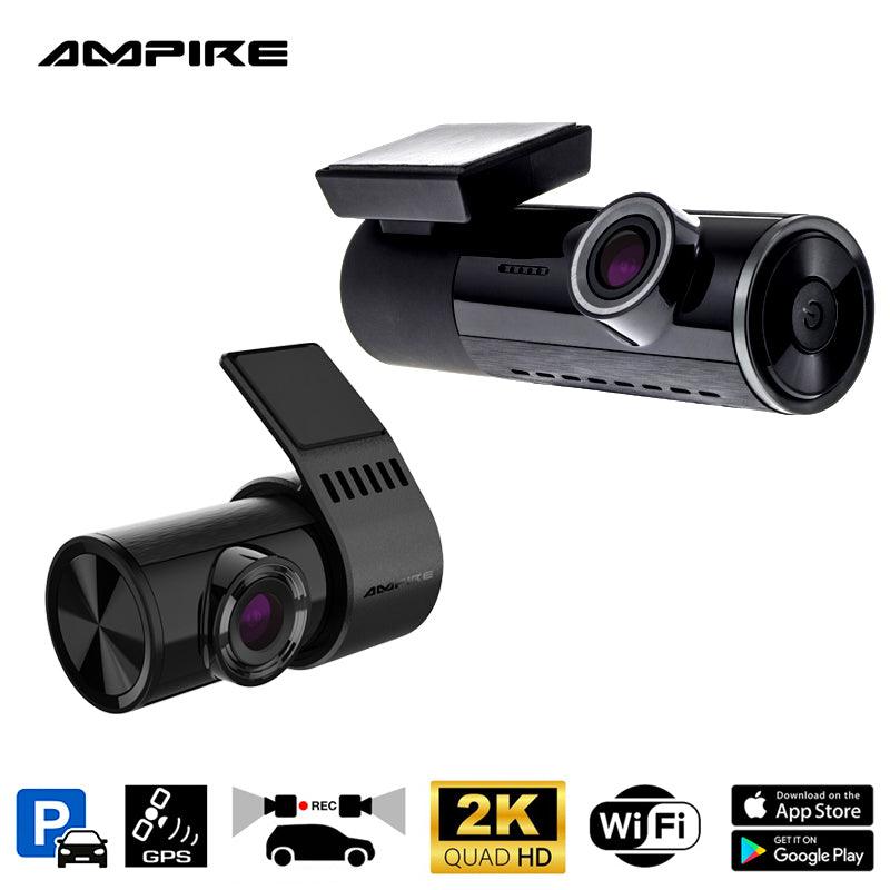 Double dashcam AMPIRE, caméra avant 2K et caméra arrière AHD, WiFi et GPS pour Mercedes - SPEED LIGHT