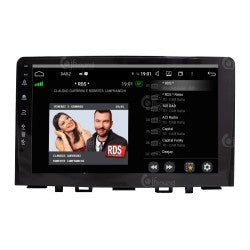Autoradio pour Kia Rio/Stonic depuis 2017 avec navigateur et caméra de recul