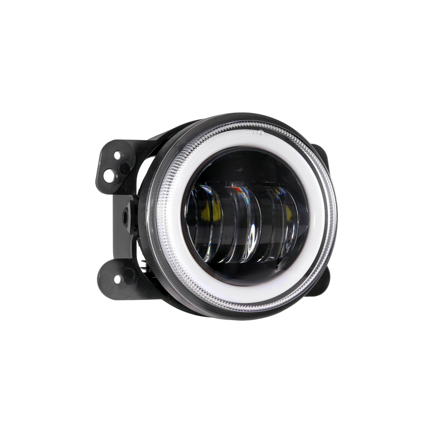 (2pcs/set) 4 Inch LED Fog Lights with RGB Halo Ring & Turn Signal Light, Bluetooth Control for Jeep Wrangler JK 2007-2017