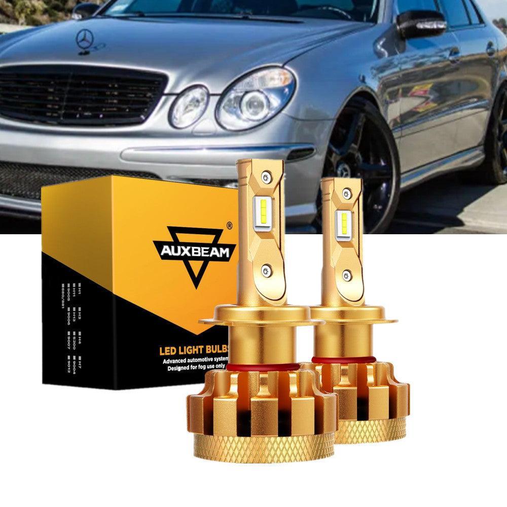 Para Mercedes-Benz CL55 AMG 2001-2006 con faros HID, paquete de bombillas LED de haz alto y bajo