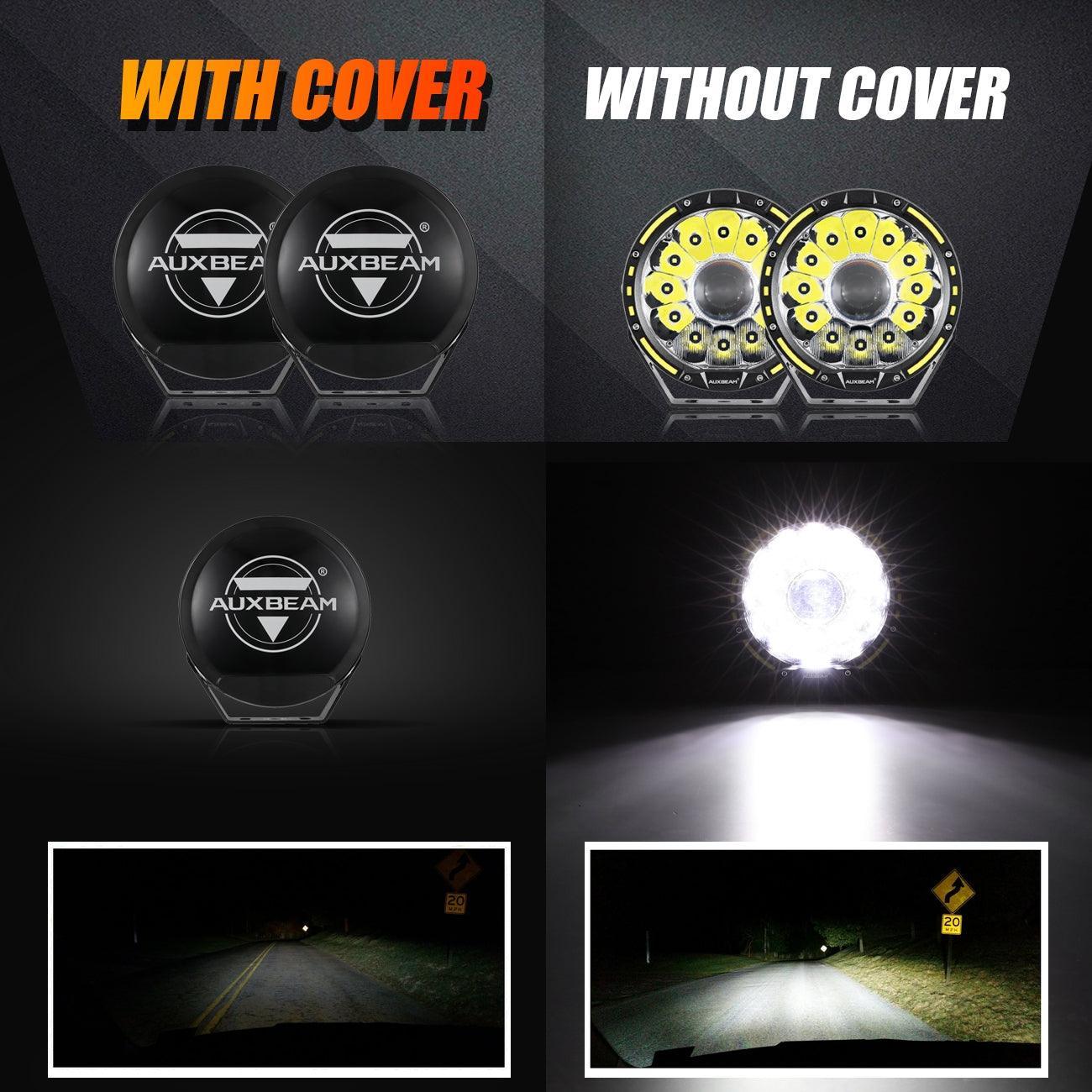 360-PRO Series | 7 Inch 230W 33332LM Custom Lens Offroad LED Driving Lights 