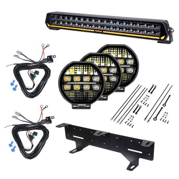 Auxiliary light kit Purelux WRC 2, 816 W / 46,000 lm - SPEED LIGHT